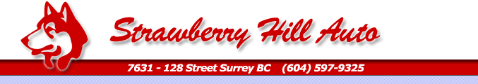 Strawberry Hill Auto tune-ups brakes mufflers air care in Surrey BC Canada